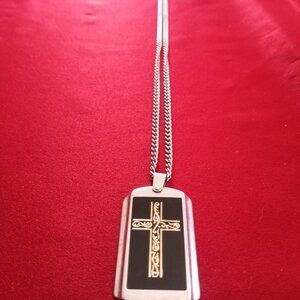 Celtic style Cross Necklace